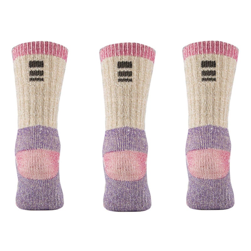 MERIWOOL Merino Wool Kids Hiking Socks for Children 3 Pairs - Image 2